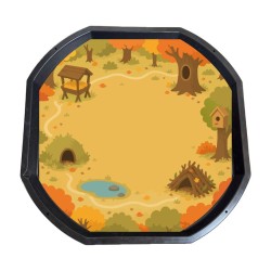 PODZIM V LESE - podložka TUFF TRAY (MINI/MAXI)