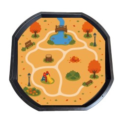PODZIM V PARKU - podložka TUFF TRAY (MINI/MAXI)