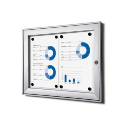Vitrína PLUS SCS 2xDIN A4, interiérová