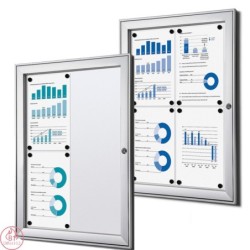 Vitrína PLUS SCS 4xDIN A4, interiérová