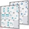 Vitrína ECO SCXS 12xDIN A4, stříbrná, certifikace B1, interiérová