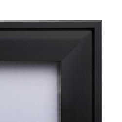 Vitrína PLUS SCS 6xDIN A4, černá, interiérová