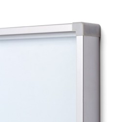 Vitrína SCSLR 10xDIN A4, stříbrná, interiérová