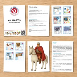 Svatý Martin – soubor aktivit pro děti k tisku