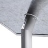 Menuboard s klaprámem A3 ostrý roh profil 25 mm – detail 3